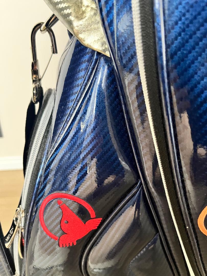 【中古】HONMA ゴルフバッグ・キャディバッグ ネイビー