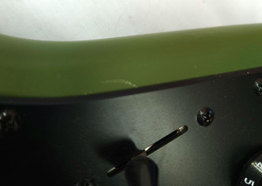 SELDER アーミーグリーン ストラトタイプ エレキギター