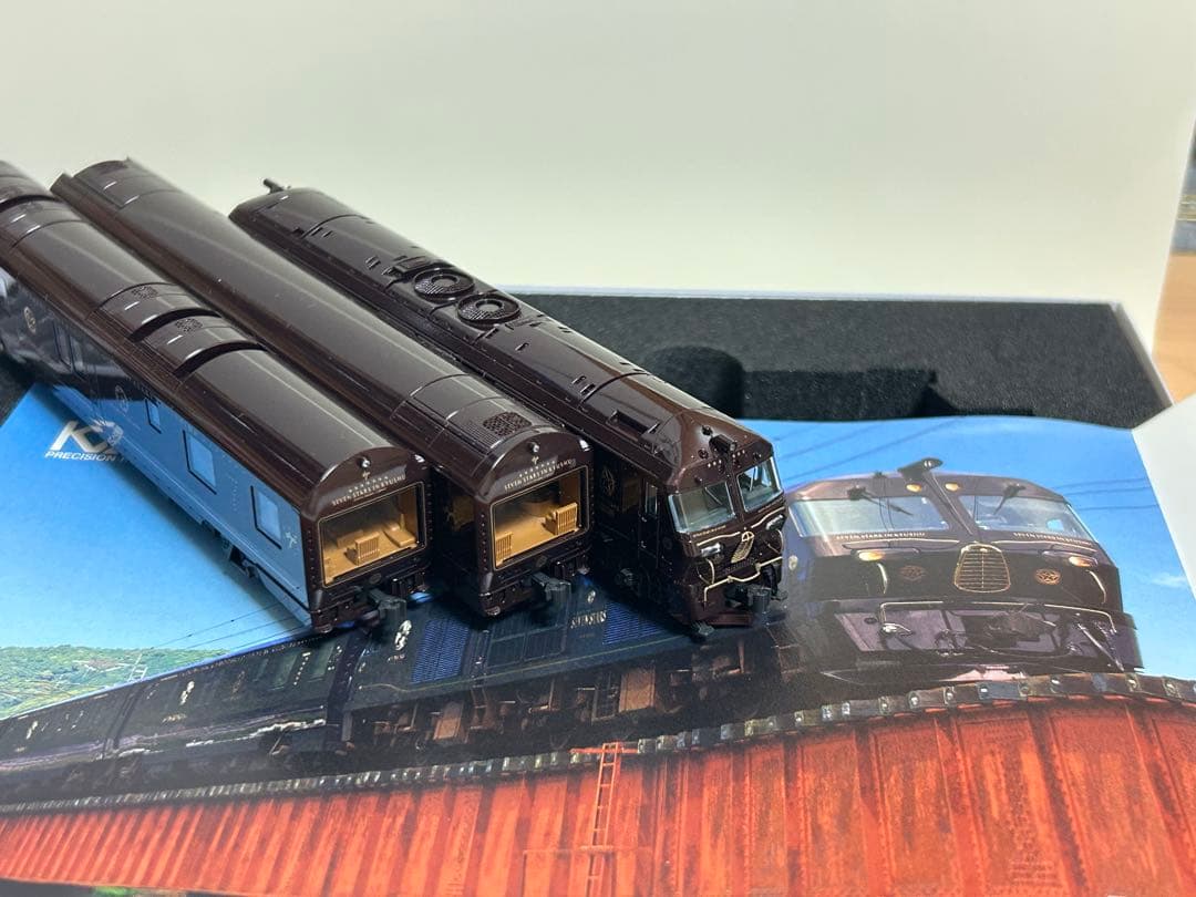 鉄道模型　KATO 10-1519 クルーズトレイン　ななつ星　in九州　8両