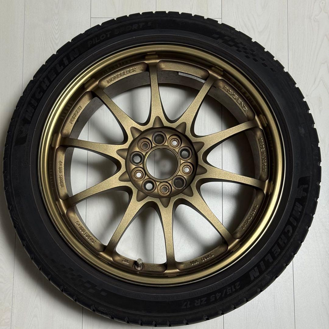 【1/15まで出品】RAYS VOLK CE28N 17インチ　ブロンズ　4本