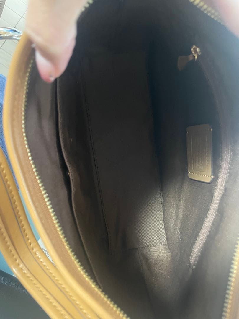 Coach トートバッグ ベージュ キャンバス