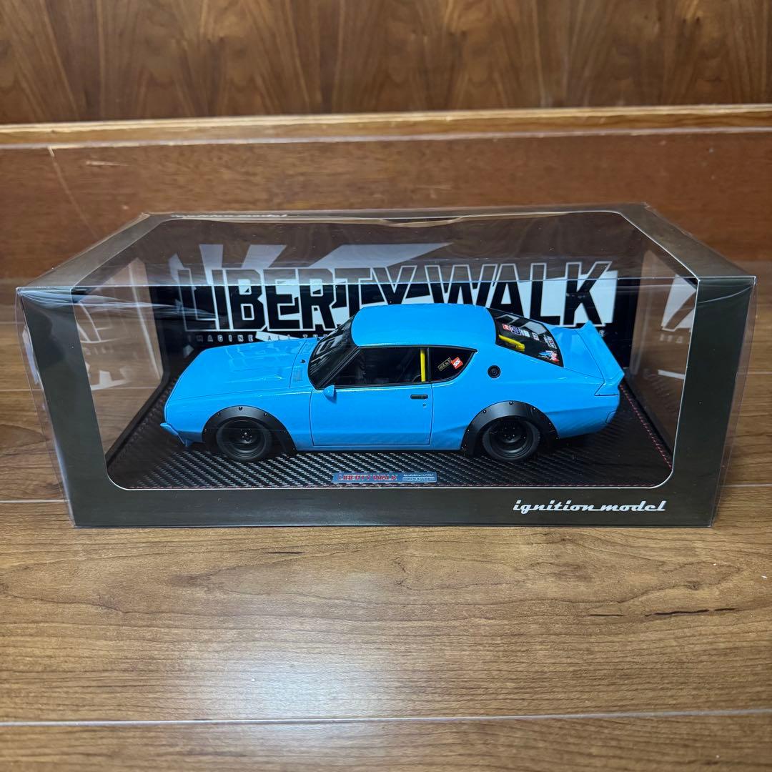 絶版未展示品 イグニッションモデル 1/18 LB-WORKSケンメ2Door