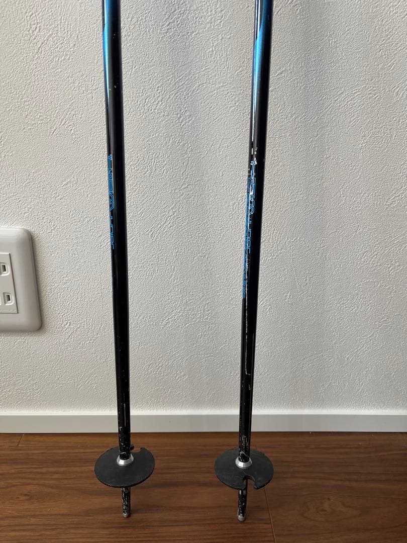 KAZAMA スキー板　96㎝　ブーツ19㎝ ストック75㎝　収納ベルト