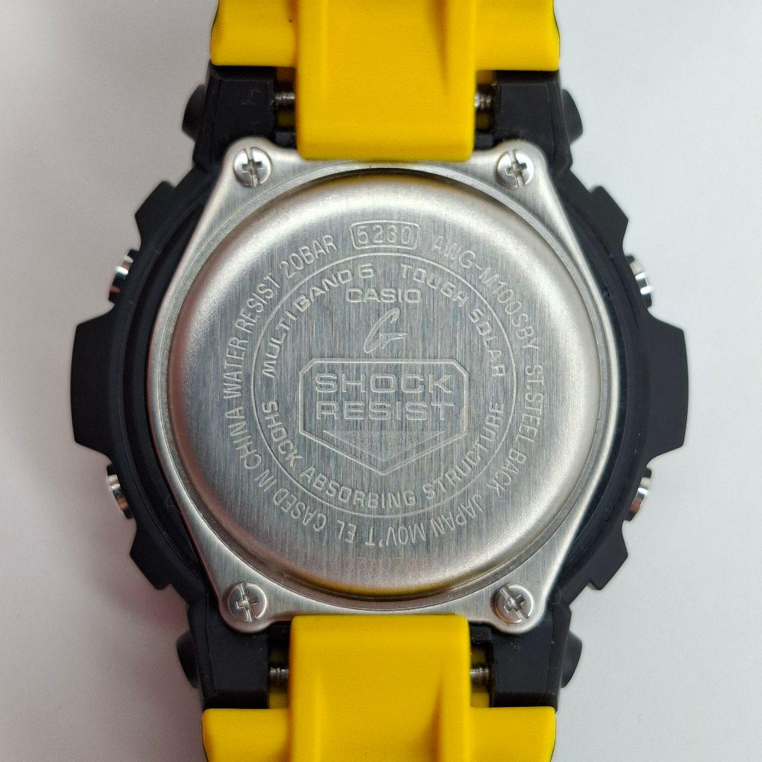 ✨未使用希少箱付 G-SHOCK ジーショック AWG M100SBY イエロー