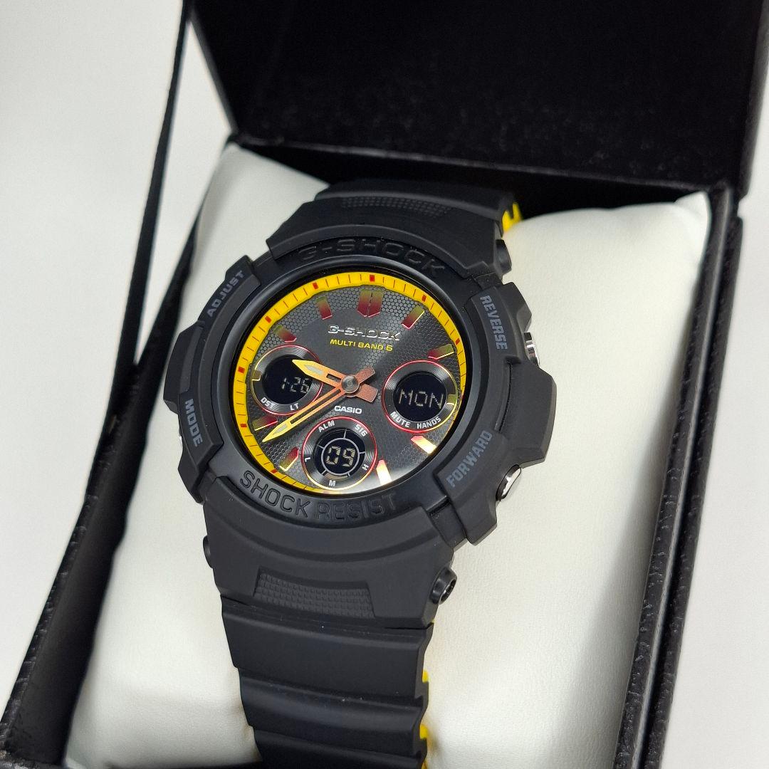 ✨未使用希少箱付 G-SHOCK ジーショック AWG M100SBY イエロー