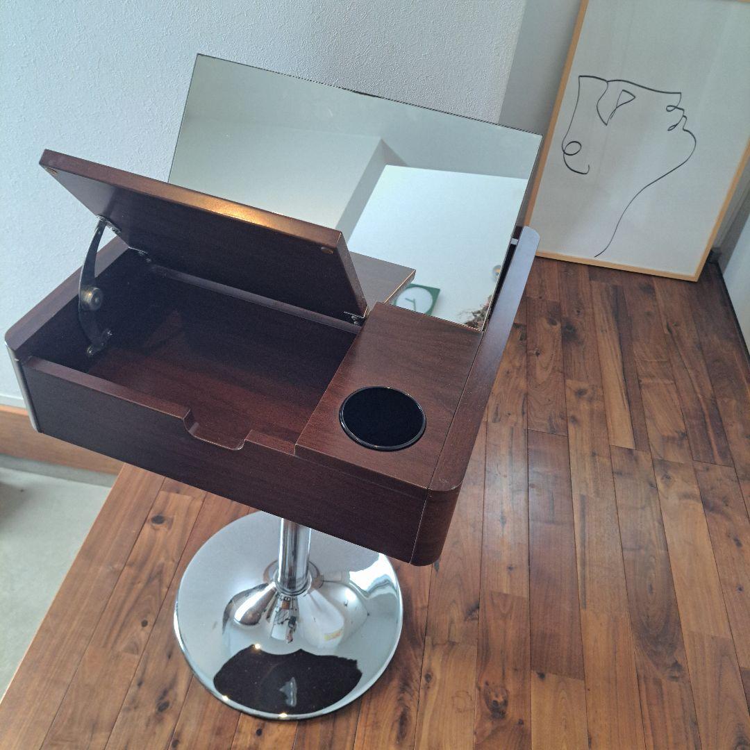 ヴィンテージ　ドレッサー　昭和レトロ　ミッドセンチュリー　スペースエイジ　茶色