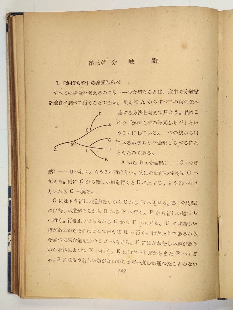 古書　數學と數學遊戯　松田道雄著　1948年