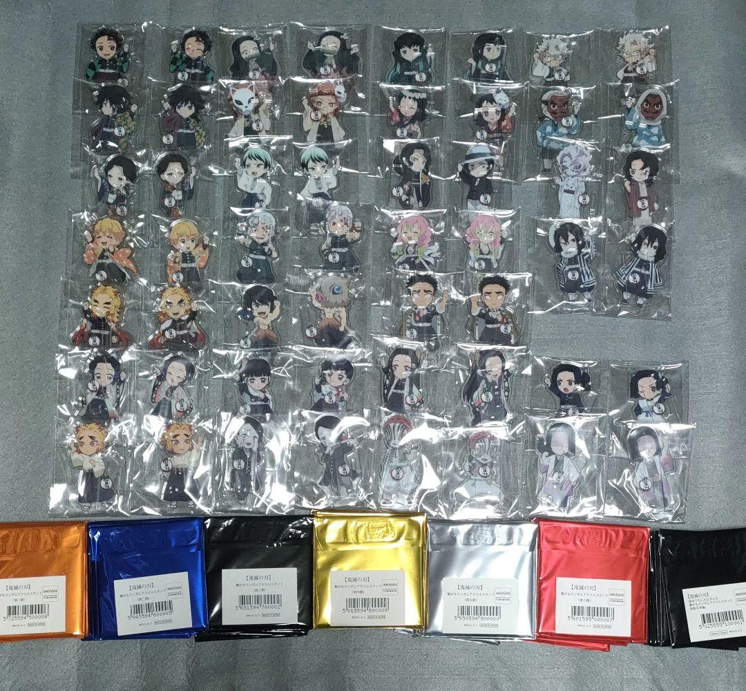 鬼滅の刃　繋がるアクリルスタンド 全54種 ufotable　第一期~無限列車編