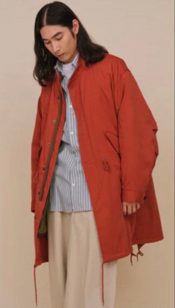 ADAM ET ROPE レンガ色 モッズコート