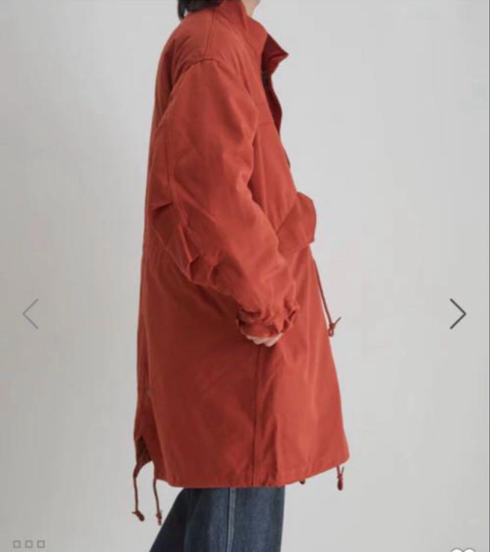 ADAM ET ROPE レンガ色 モッズコート