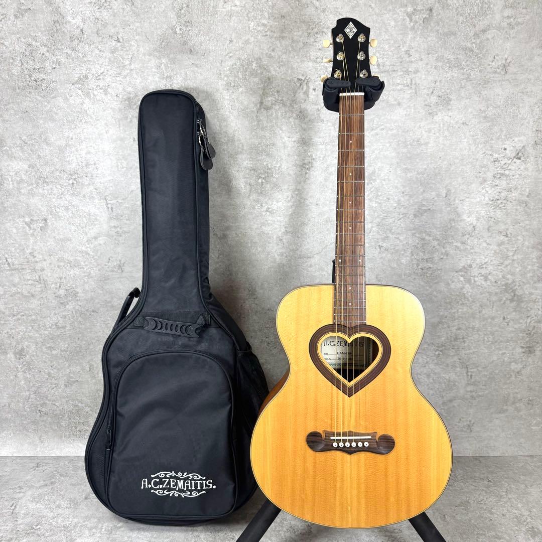 【希少】Zemaitis CAM-60H ハート型 アコギ ゼマイティス