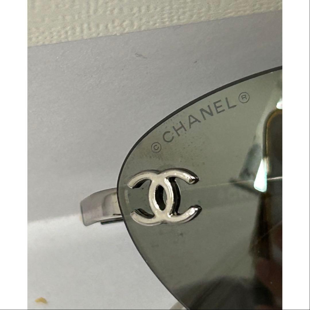 ⭐️24時間タイムセール⭐️CHANEL シルバー サングラス 4003 シャネル