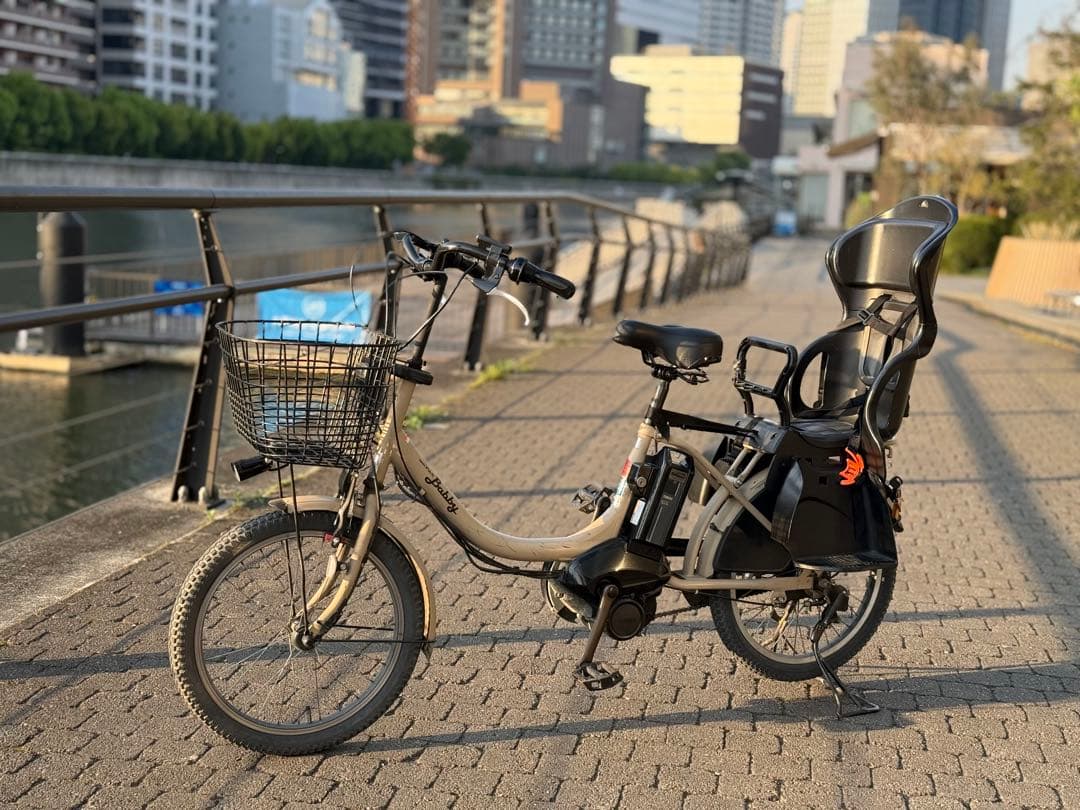 YAMAHA電動アシスト 15.4Ah PAS Babby 大阪引取り 子供乗せ