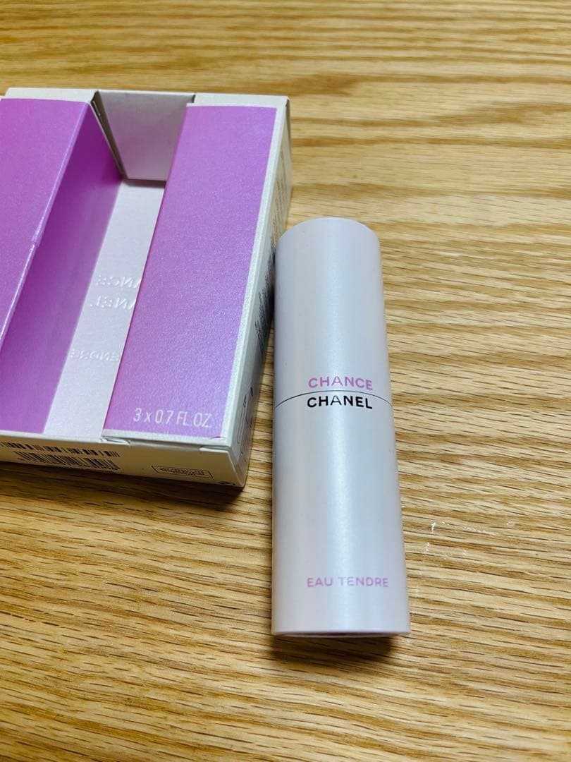 CHANEL CHANCE EAU TENDRE トワイス＆スプレー 3本セット