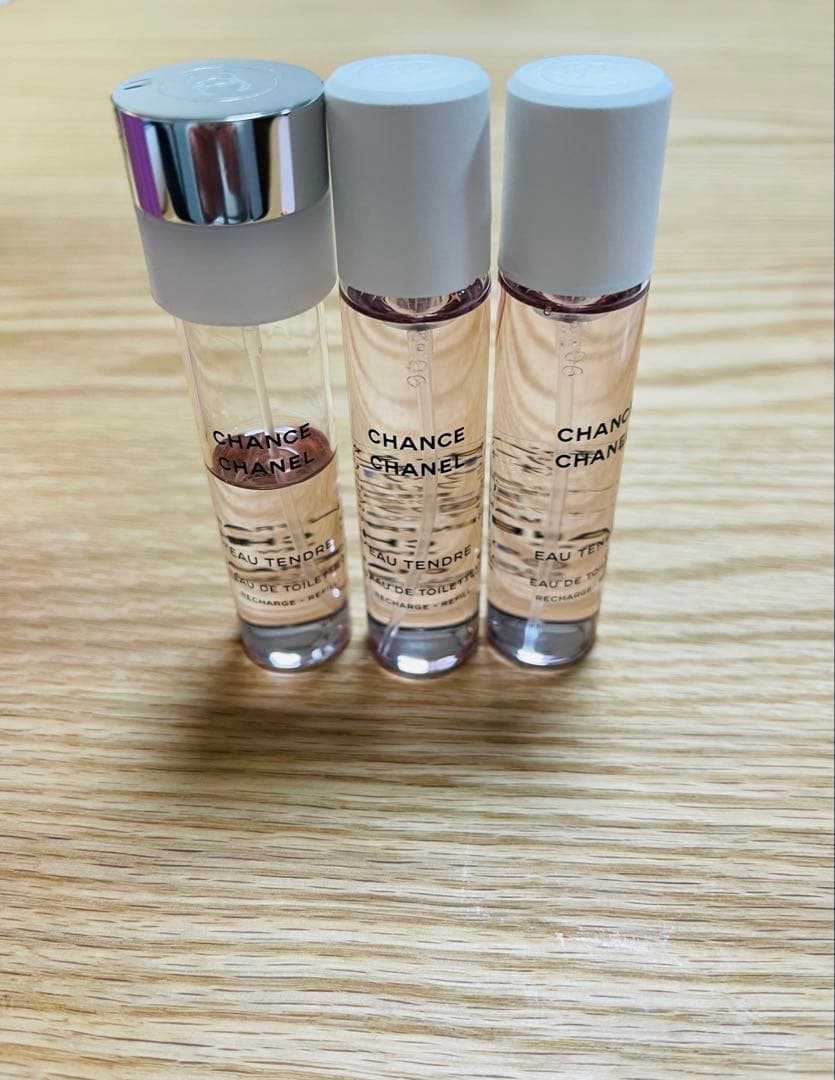 CHANEL CHANCE EAU TENDRE トワイス＆スプレー 3本セット