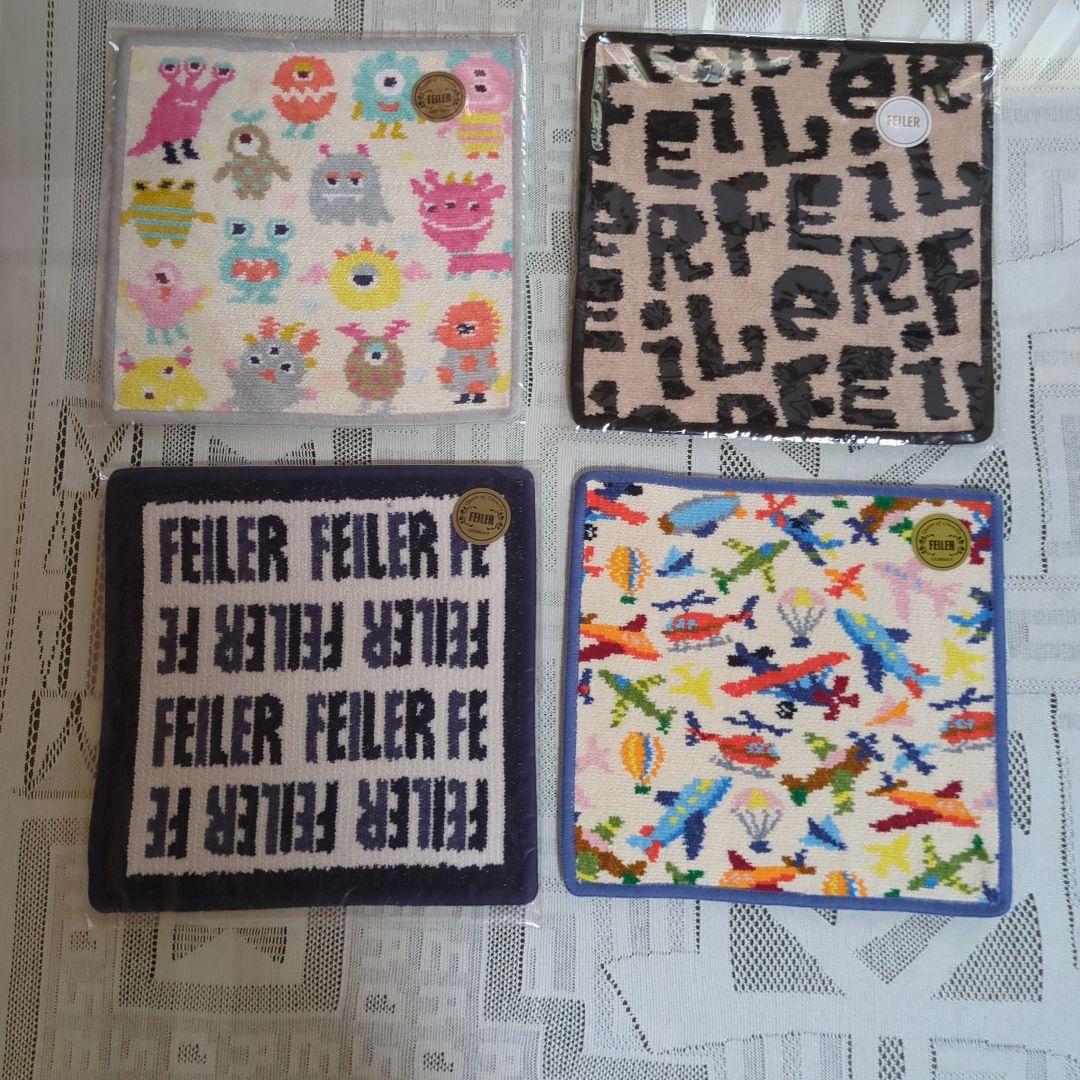 FEILER ハンカチ 4枚セット