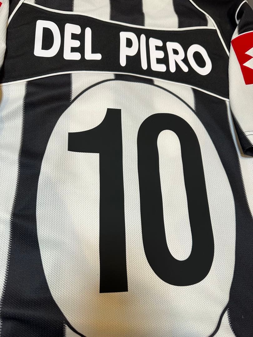 ユベントス 02/03 ユニフォーム　ホーム　デル•ピエロ Lサイズ