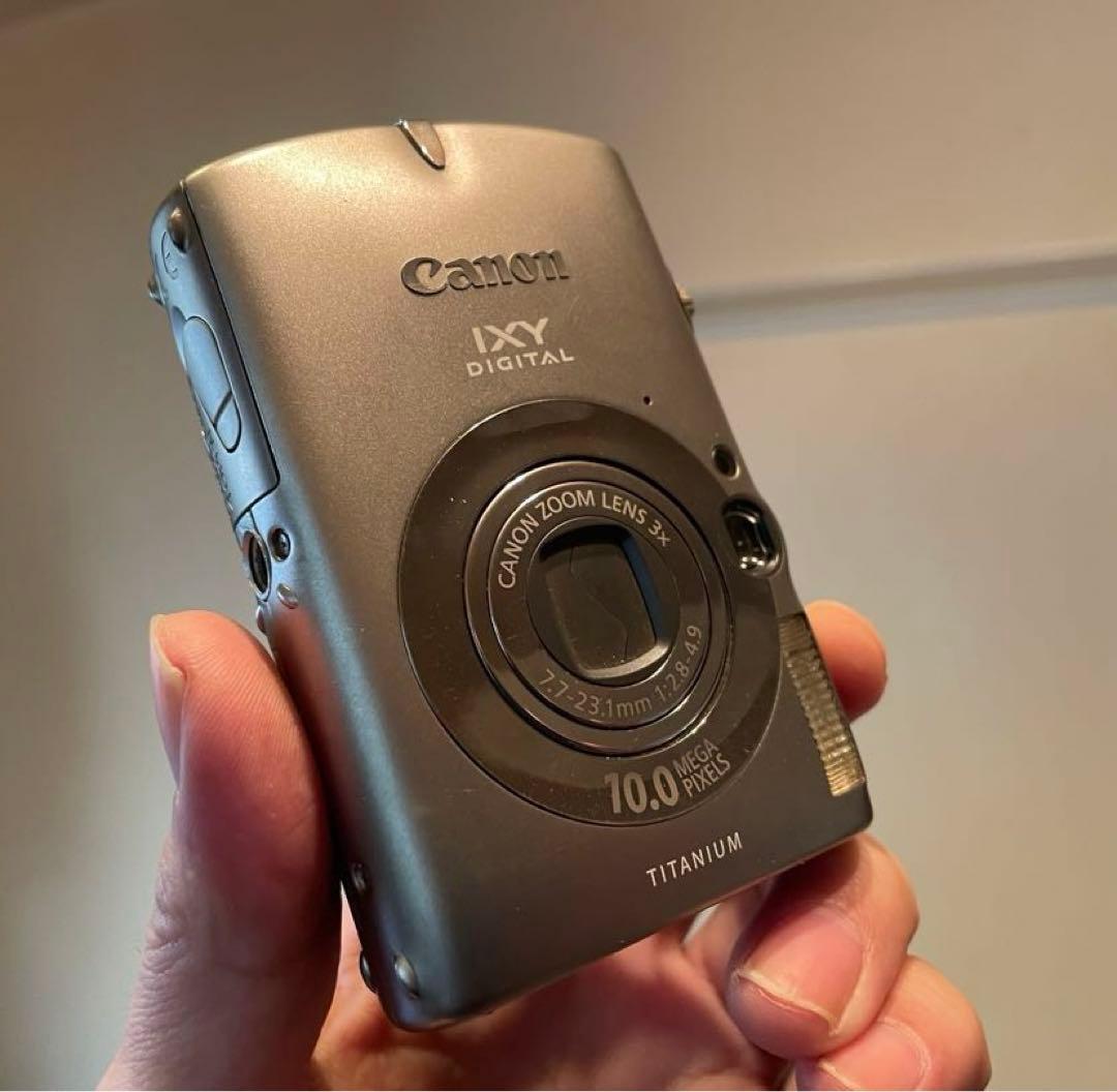 Canon IXY DIGITAL 1000【チタンボディ】動作確認済み