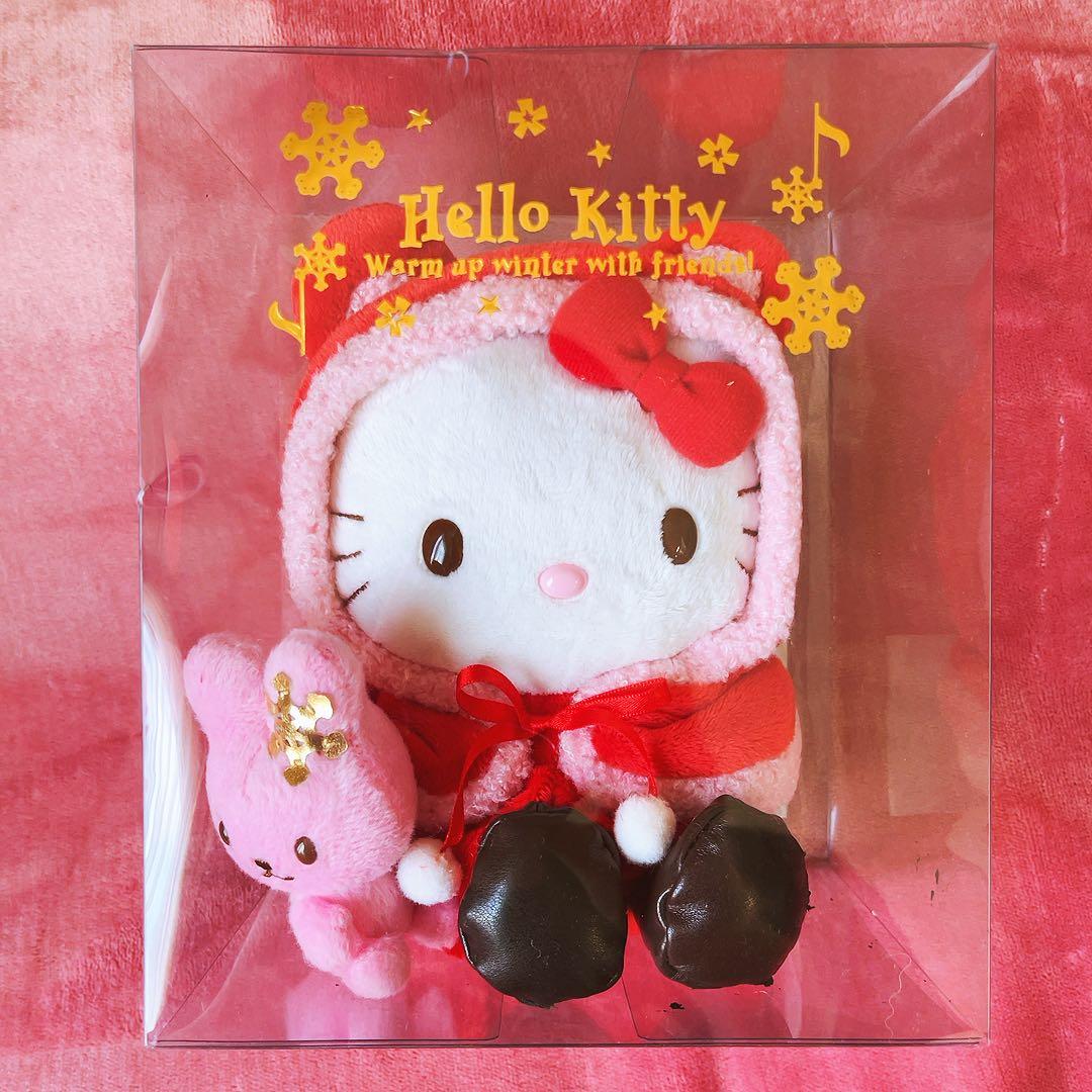 希少レア　ハローキティ　ぬいぐるみセット　クマ　ウサギ　2008 サンリオ