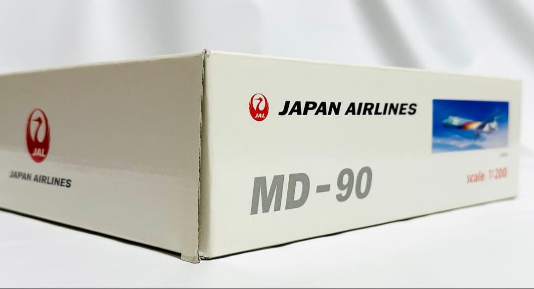 JALUX 1/200 JAS MD-90 4号機 ダイキャストモデル