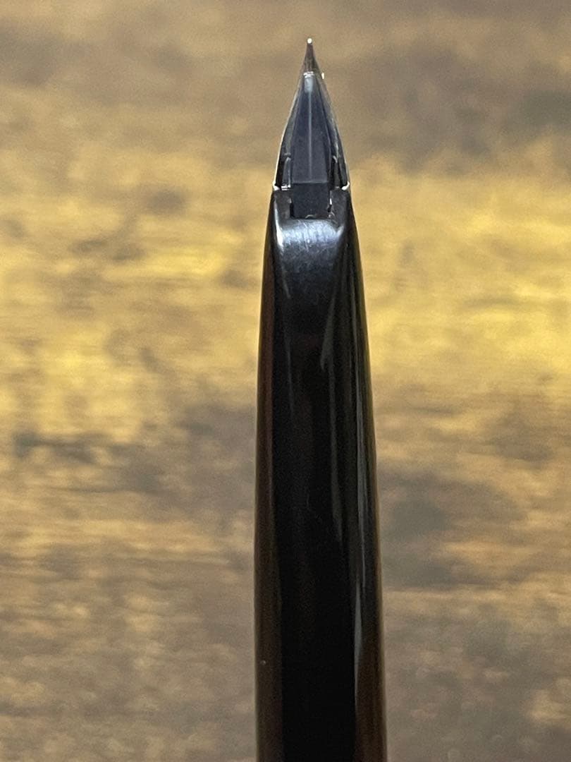 新品未使用　1977年製　蝕刻　エリート　18金　万年筆　パイロット　細字