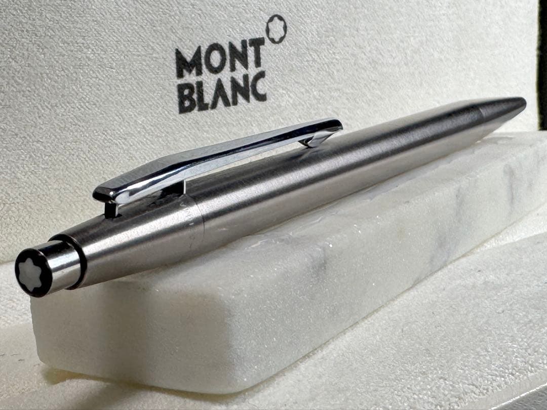 【極美品】MONT BLANC 1970S シルバー スリムライン