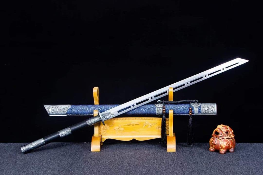 滅食透かし戦刀-高性能マンガン鋼 古兵器 武具　刀装具　日本刀　模造刀 居合刀