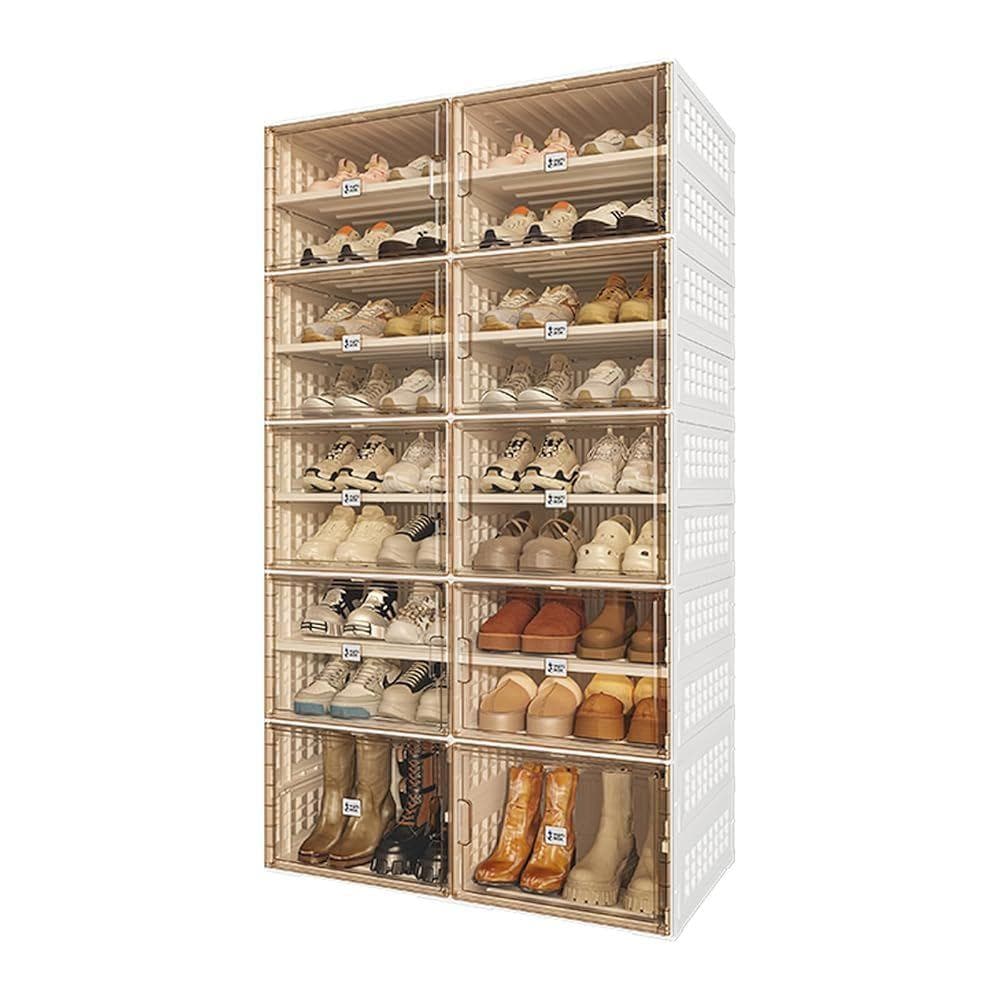 Mayi Box シューズボックス 収納キャビネット 大容量 玄関 9段-36足