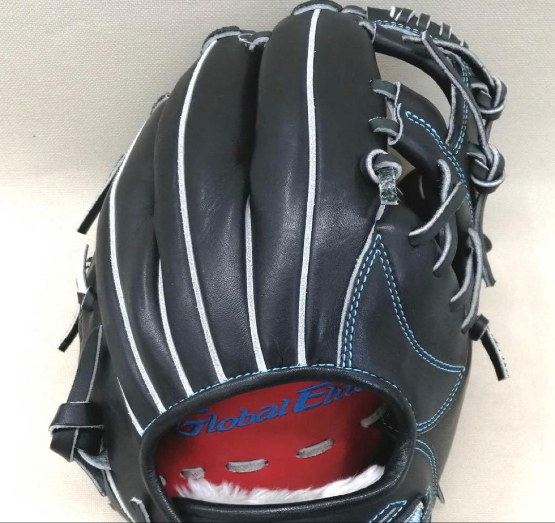 ミズノ グローブ 軟式 グローバルエリート サイズ9 限定 ダイバーシティブルー