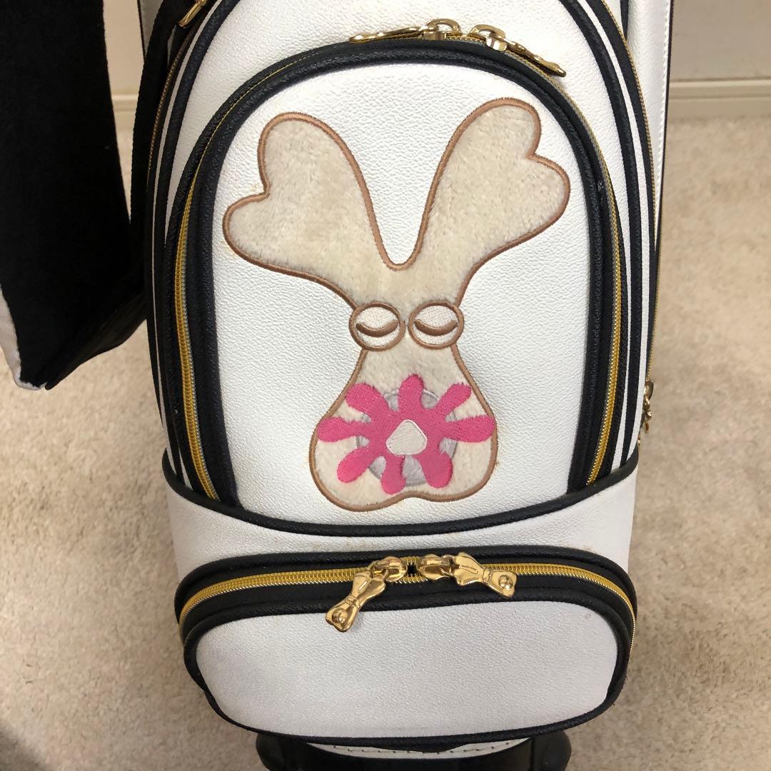 超美品❗️高級❗️キャディバッグ レディース　キャスター付き