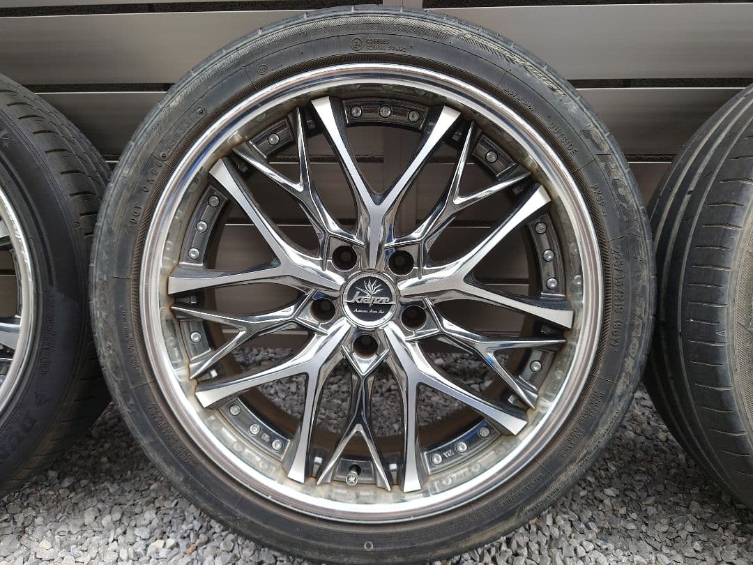 【FPAY31】ウェッズ　クレンツェ　ウィーバル　19インチ4本セット