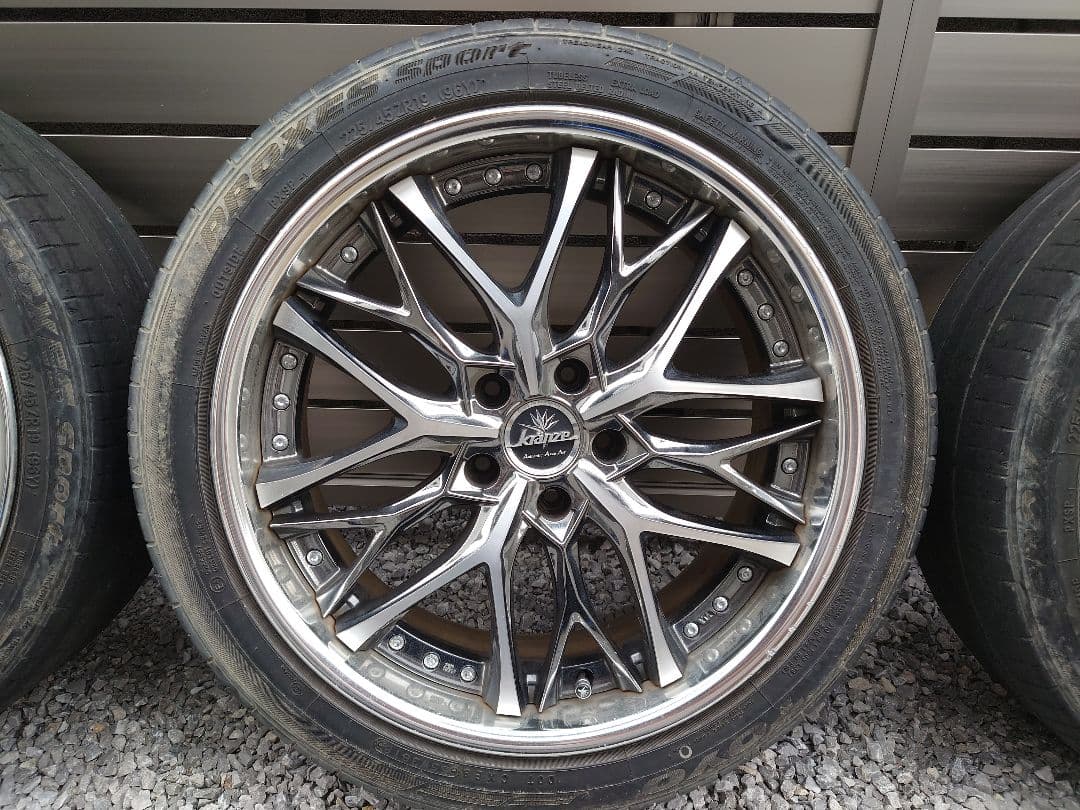 【FPAY31】ウェッズ　クレンツェ　ウィーバル　19インチ4本セット