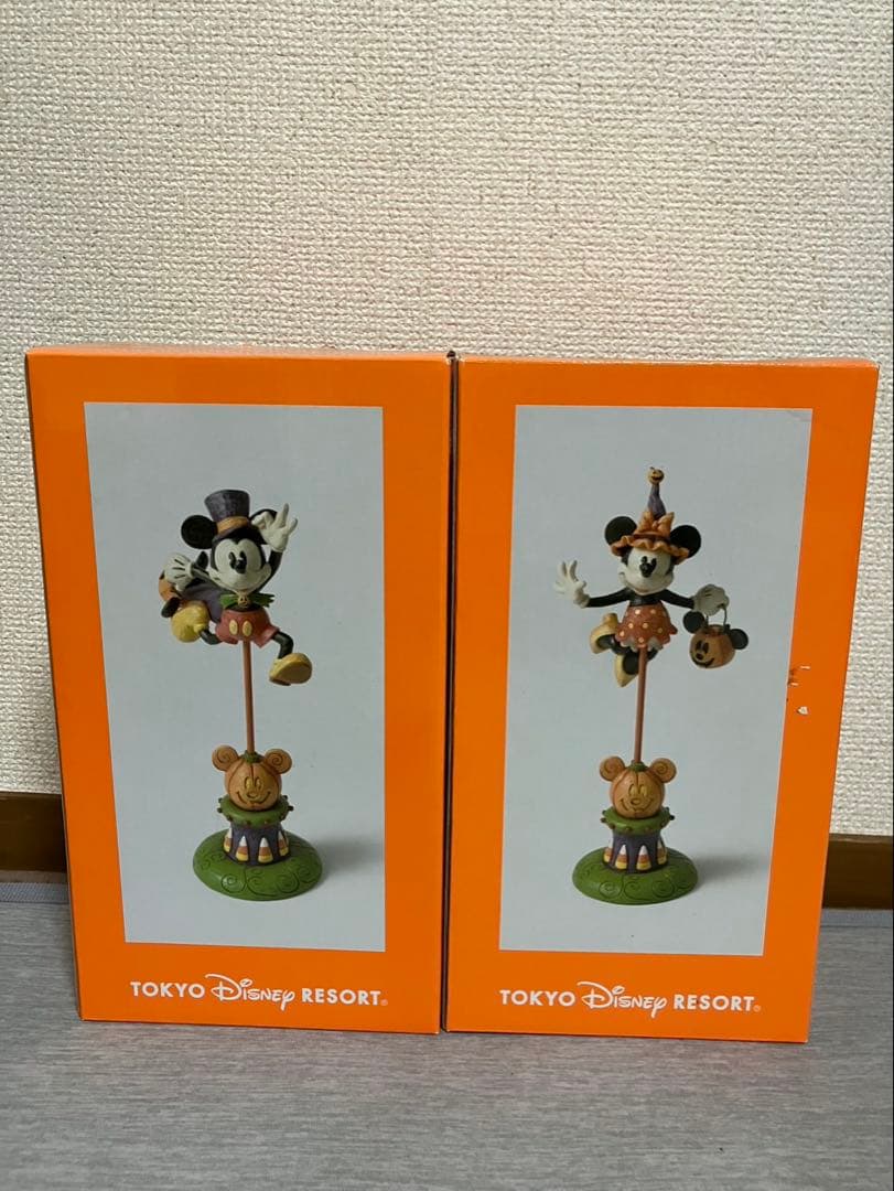 TDR HALLOWEEN 2012 フィギュアリン ミッキー ミニー