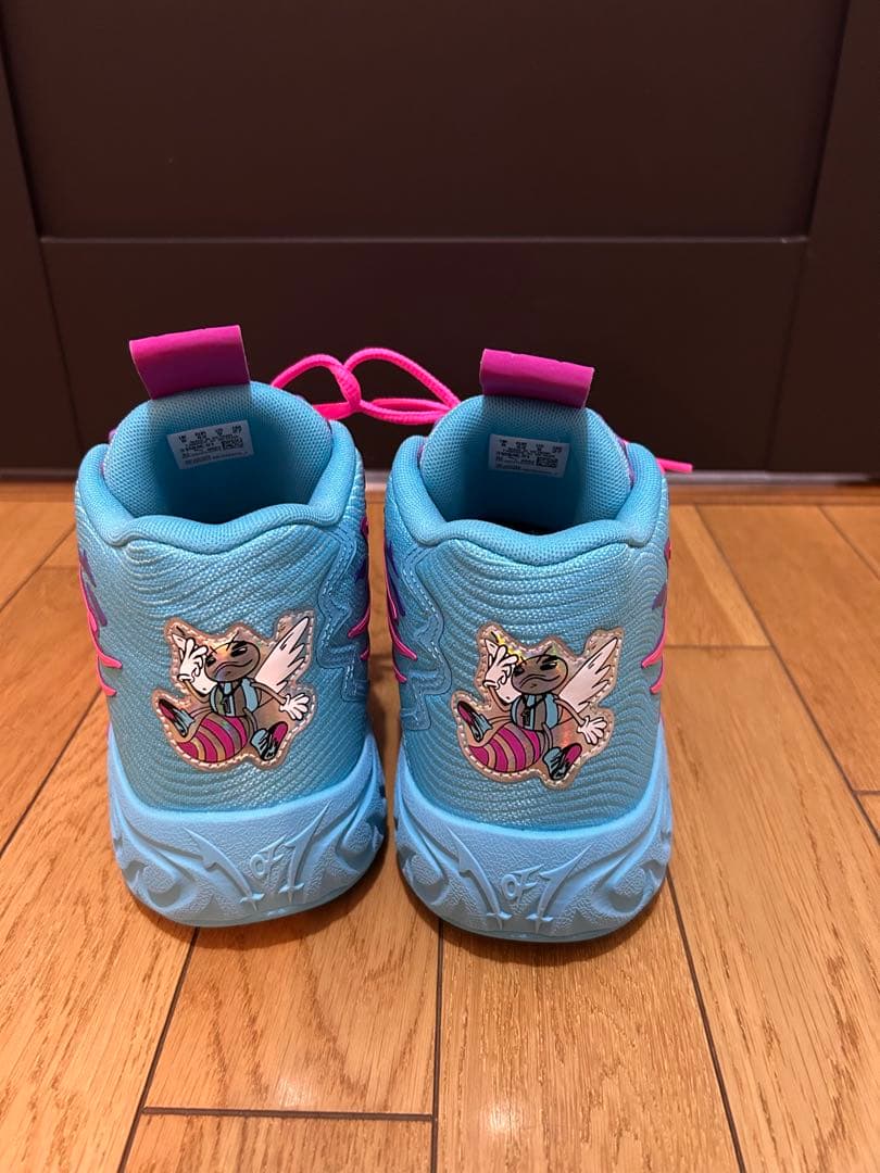 プーマPUMA バッシュ IRIDESCENT HORNETSラメロ・ボール美品