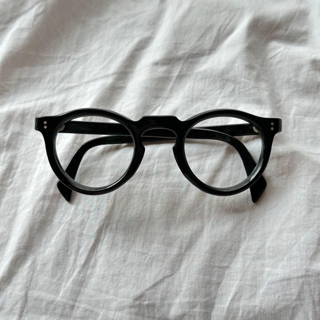 メガネ・老眼鏡 Lesca Vintage 60s round panto