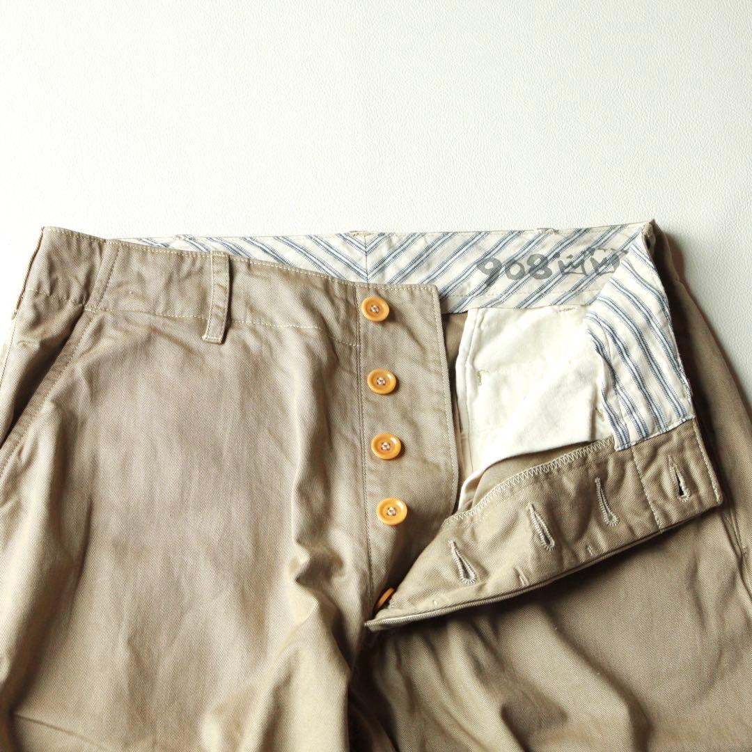 5227【訳アリ】45R　おこめチノの908チーゴパンツ　チノパン ワイド