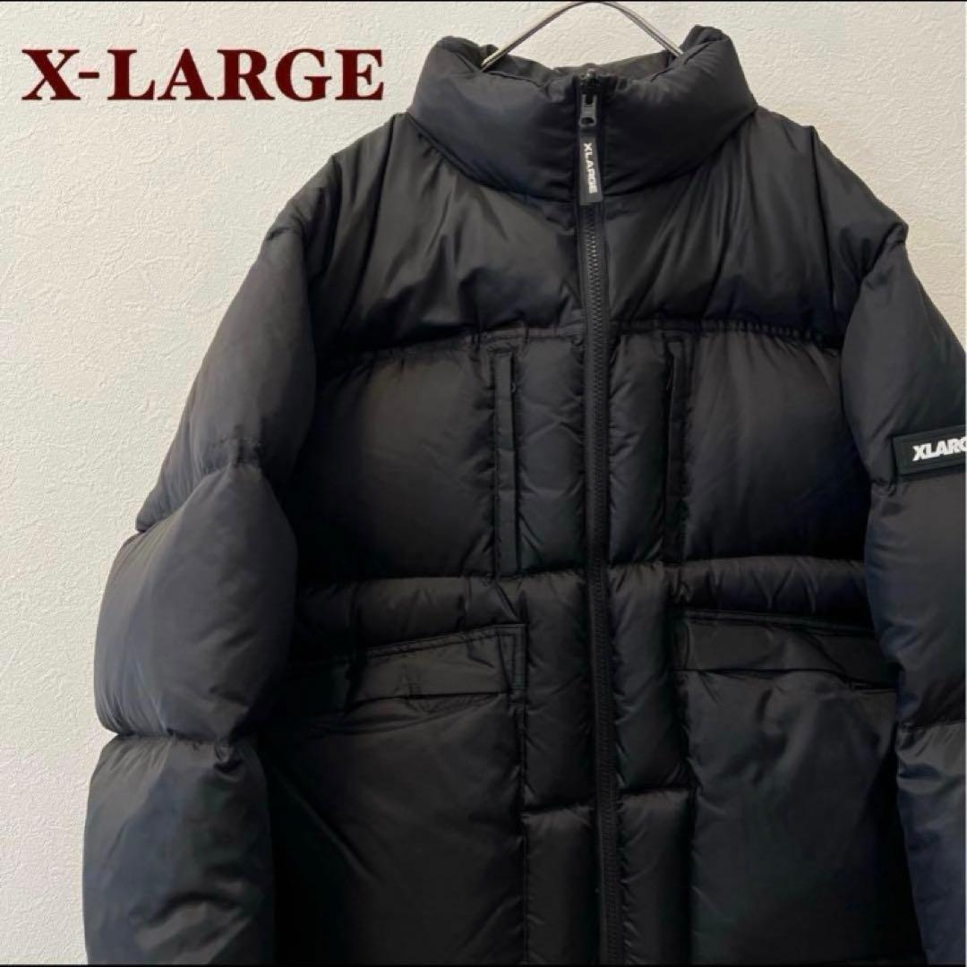 XLARGE ブラック ダウンジャケット M