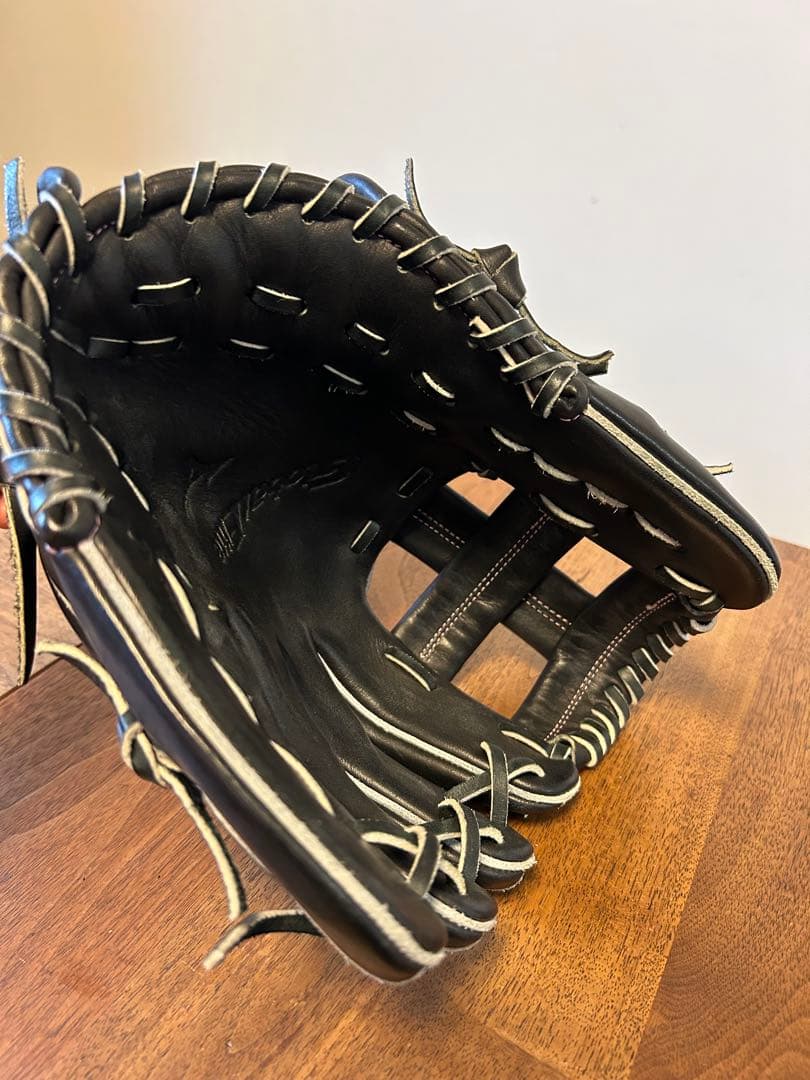 Mizuno グローバルエリート　軟式野球グローブ 黒