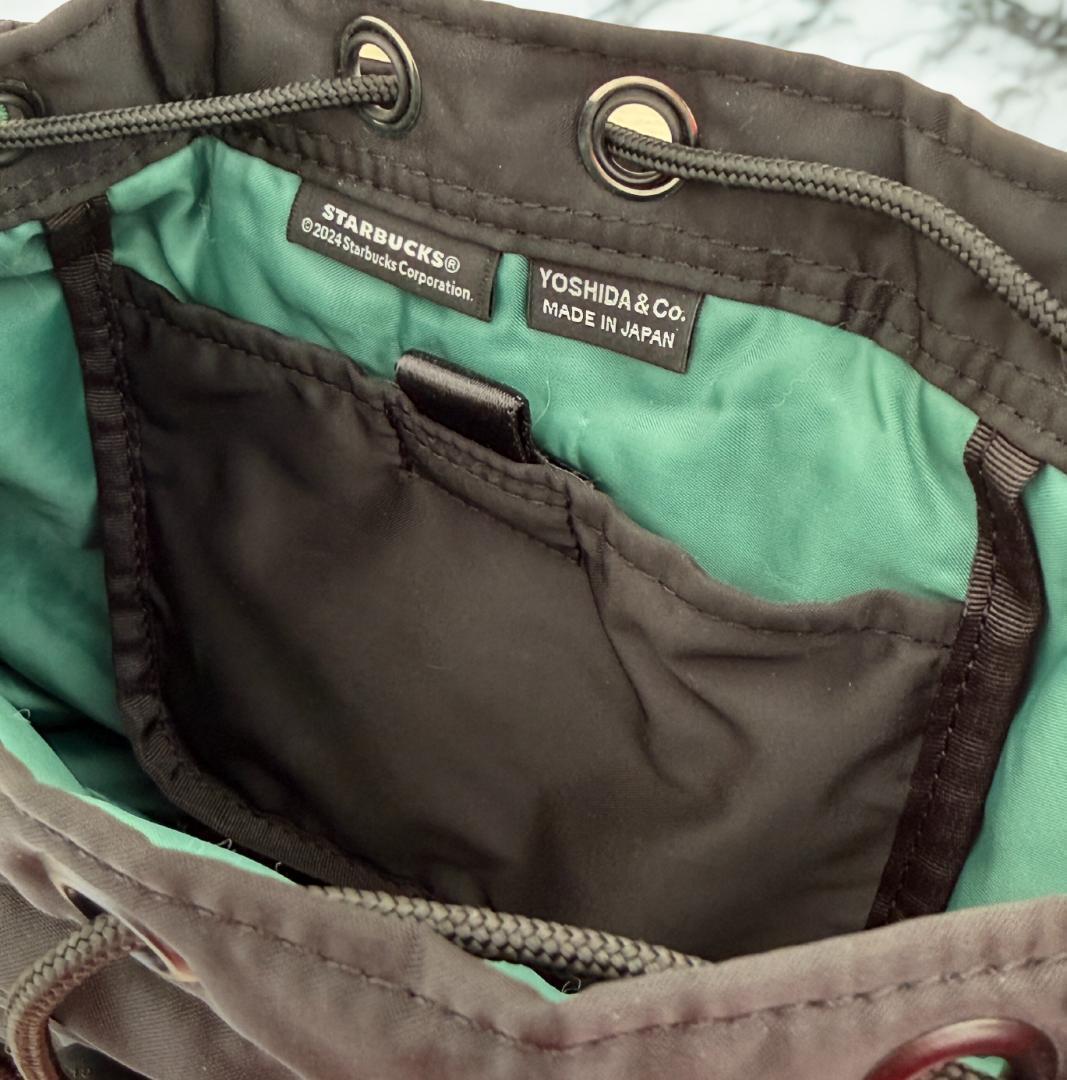 付属品完備 ポーター ×スターバックス 2WAY コーヒービーン バッグ 黒