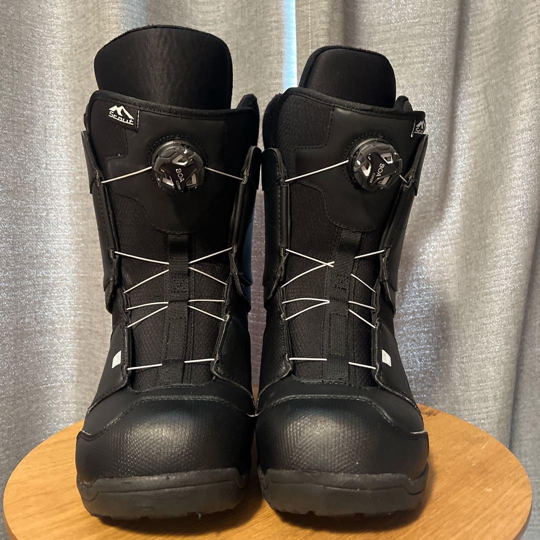 【27cm】スノーボードブーツ ブラック