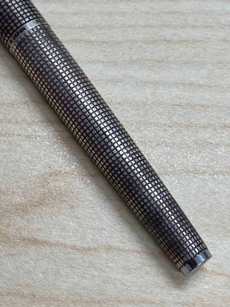 値下！PILOT カスタム 18K-WGスターリングシルバー 万年筆 廃盤