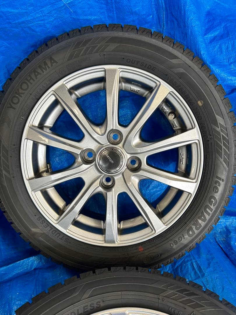 165/65R14スタッドレス4本セット　タンク、ルーミー等に！2023年製造