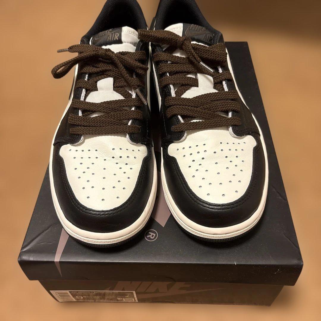 16日まで限定【27.5cm】ジョーダン1ロー モカ