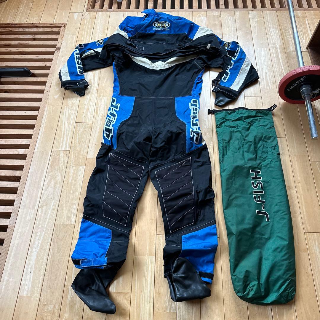 J-FISH ドライスーツ Sサイズ 青黒