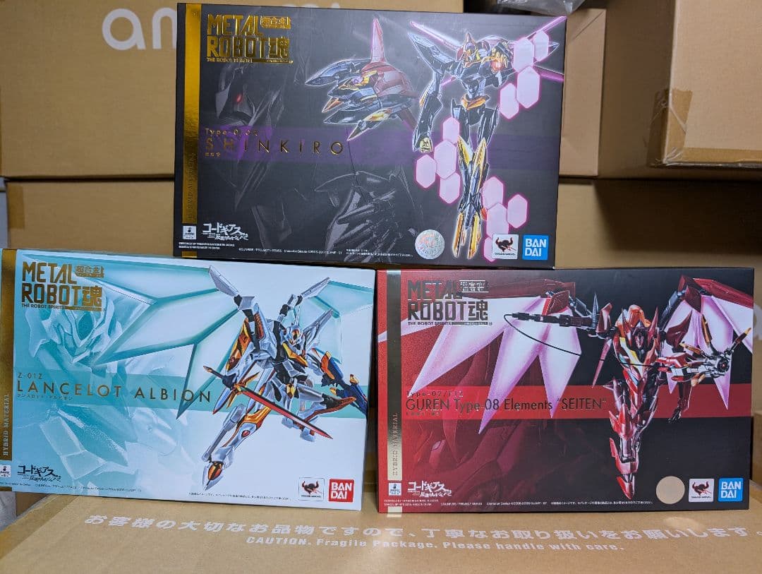 L ROBOT魂 ランスロット・アルビオン＆紅蓮聖天八極式＆蜃気楼