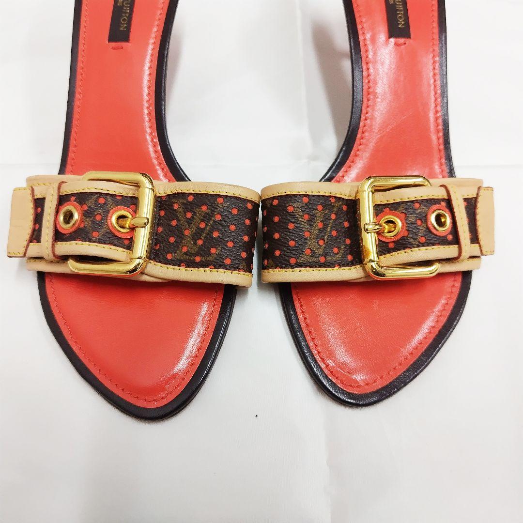 ✨美品✨ルイヴィトン LOUIS VUITTONミュール サンダル モノグラム