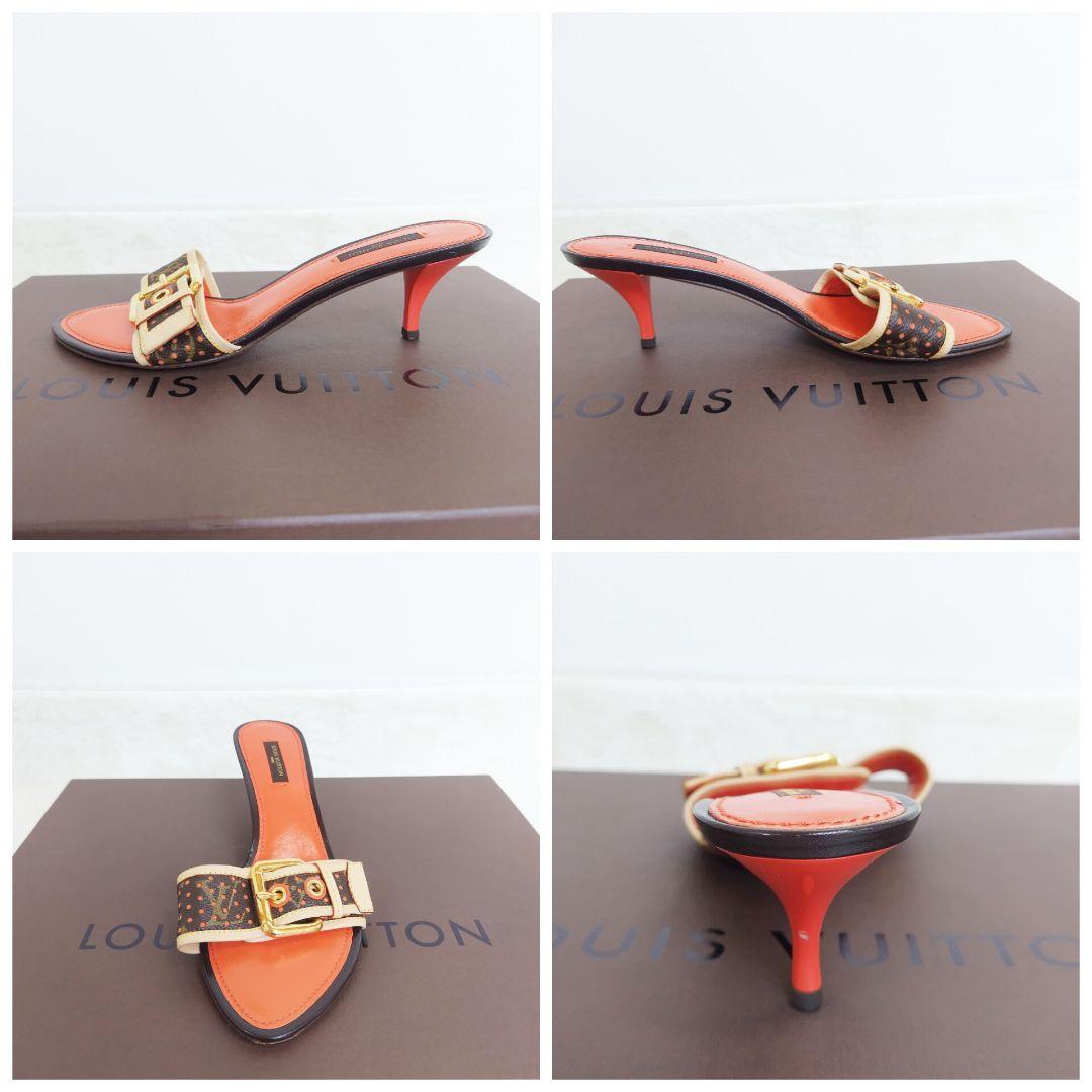 ✨美品✨ルイヴィトン LOUIS VUITTONミュール サンダル モノグラム