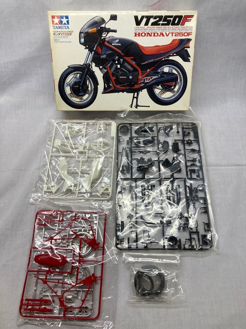 タミヤ１／12オートバイシリーズ ホンダVT250F VF750F 他まとめ