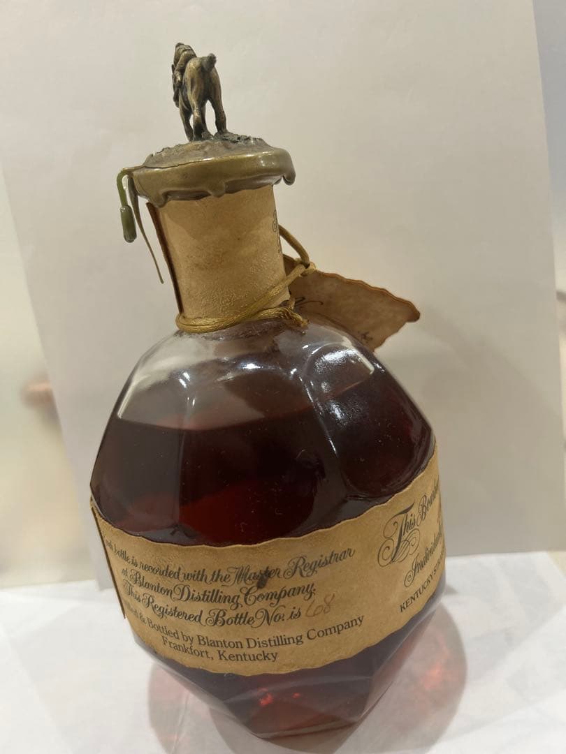 未開栓ウィスキー2本 Salute,Blanton Kentucky