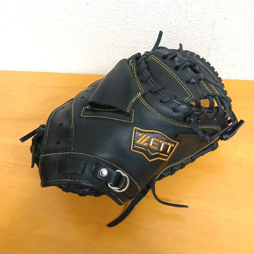 ZETT ゼット キャッチャーミット 少年軟式用グラブ 捕手用 野球グローブ 黒